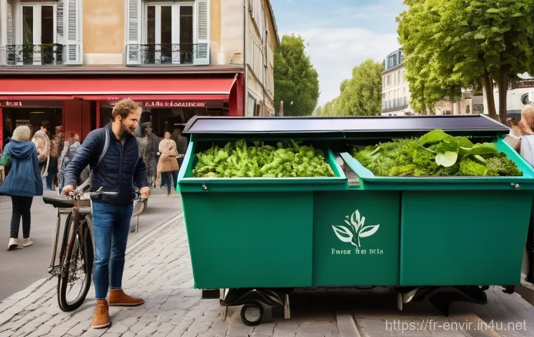 지속 가능한 개발 - **Prompt:** A visually rich scene depicting a European urban landscape actively adapting to climate ...