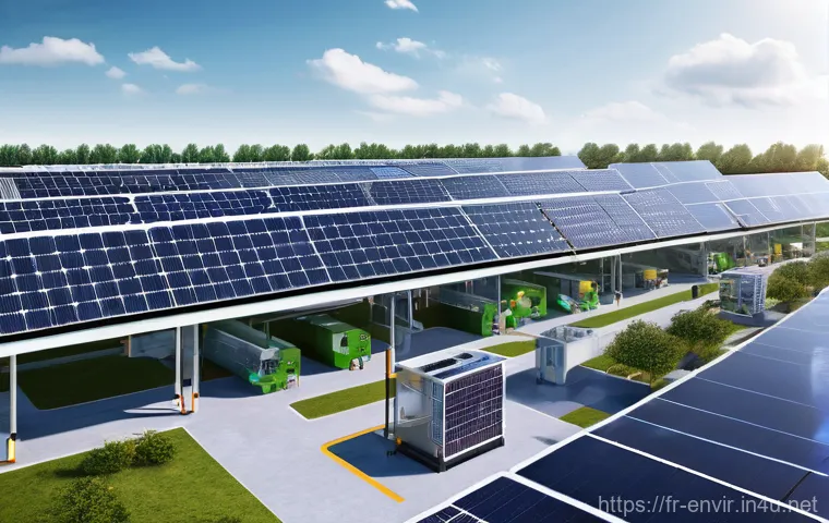 지속 가능한 개발 - **Prompt:** A lively, inspiring tableau of sustainable daily life in a French town. The central focu...