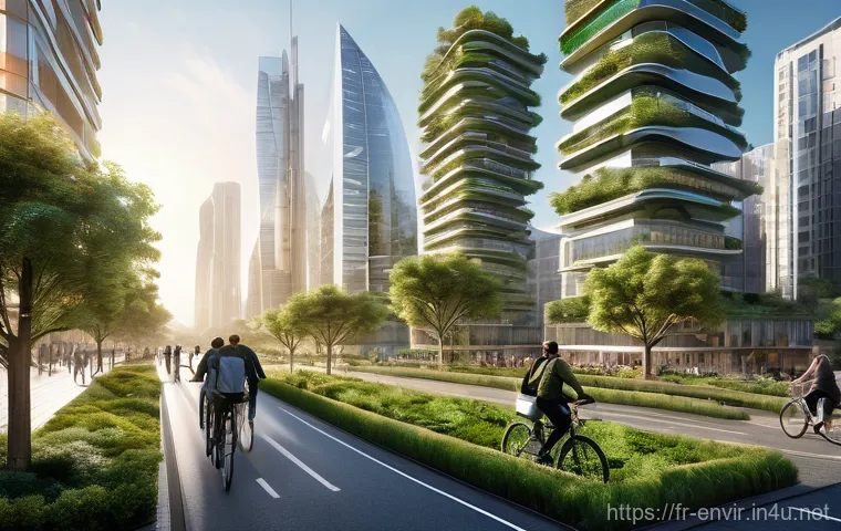 기후 변화 대처를 위한 글로벌 전략 - Prompt 1: L'Élan de l'Innovation: A Harmonious Eco-City Powered by AI**